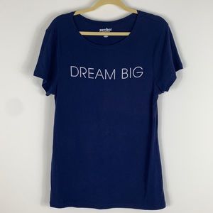 Old Navy navy blue short sleeved tee shirt size XL